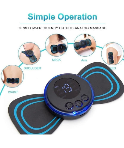Wireless Butterfly EMS Muscle Massager- Smart Pain Relief